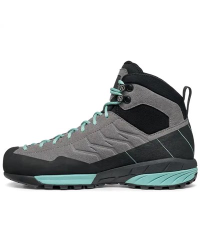 Scarpa Mescalito Mid GTX Gore-Tex Women's Approach Boots, Midgray/Aqua