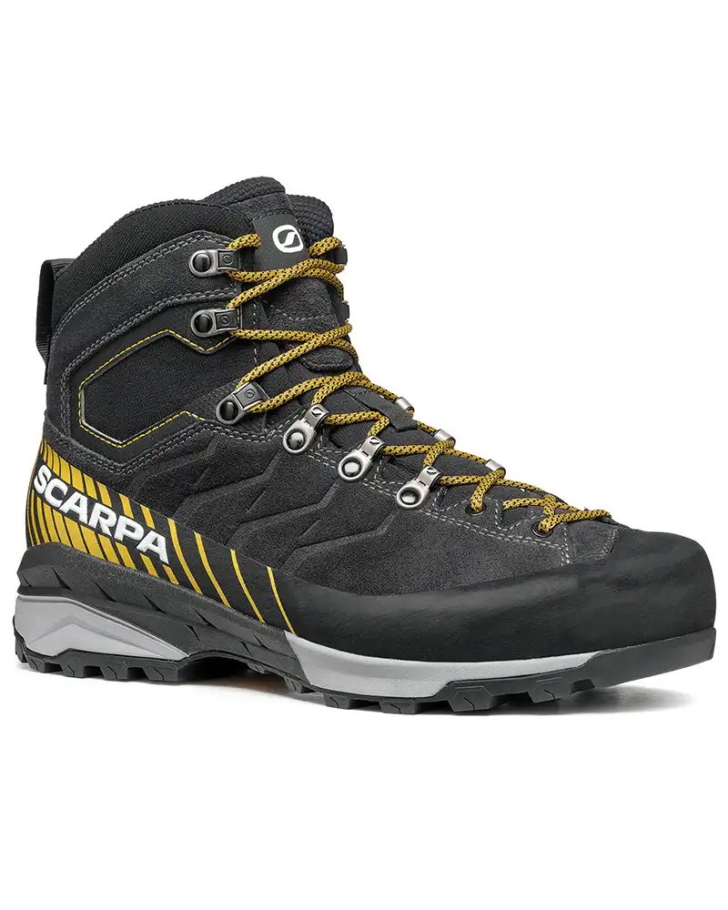 Scarpa Mescalito TRK GTX Gore-Tex Scarponi Trekking Uomo, Dark Anthracite/Mustard