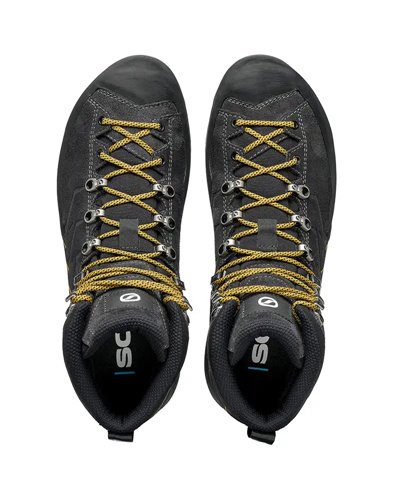 Scarpa Mescalito TRK GTX Gore-Tex Men's Trekking Boots, Dark Anthracite/Mustard