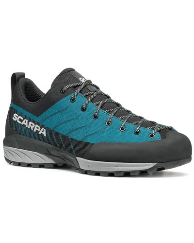 Scarpa Mescalito Planet Men's Approach Shoes, Petrol/Black