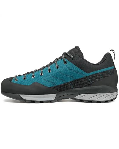 Scarpa Mescalito Planet Men's Approach Shoes, Petrol/Black