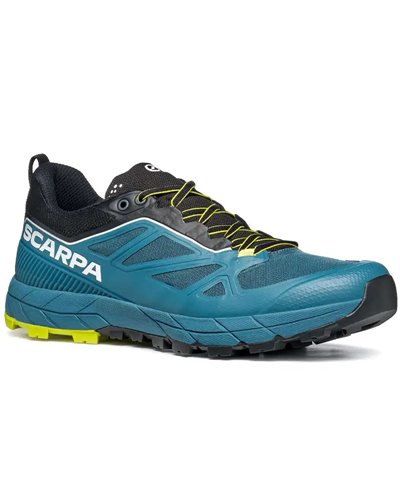 Scarpa Rapid Scarpe Avvicinamento Uomo, Blue/Acid Lime