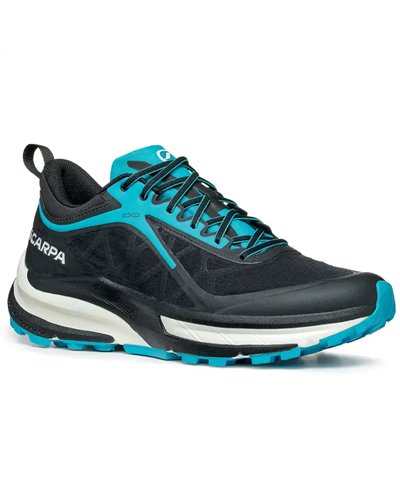 Scarpa Golden Gate ATR GTX Gore-Tex Scarpe Trail Running Uomo, Black/Azure
