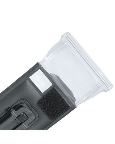 Topeak Drybag Custodia Impermeabile Porta iPhone 6 Attacco Manubrio Bici, Black