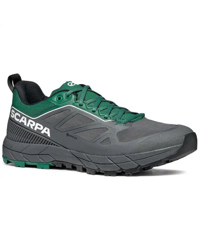 Scarpa Rapid GTX Gore-Tex Scarpe Avvicinamento Uomo, Anthracite/Alpine Green