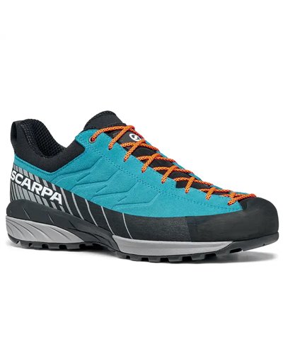 Scarpa Mescalito Men's Approach Shoes, Azure/Gray