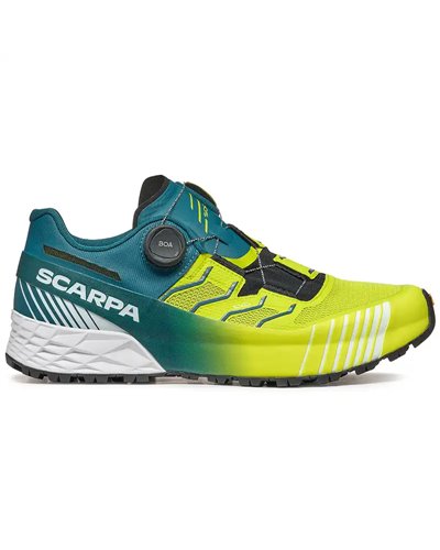 Scarpa Ribelle Run Kalibra HT Scarpe Trail Running Uomo, Lime Green/Deep Lagoon