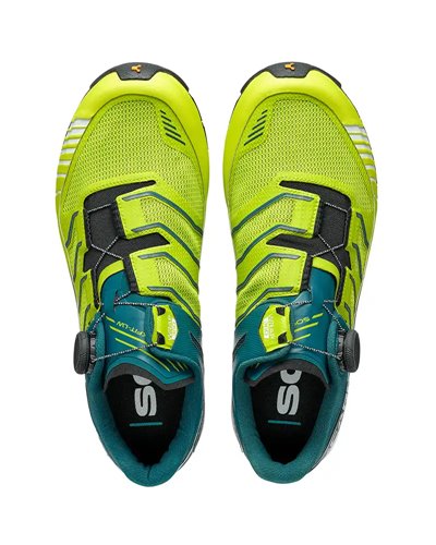 Scarpa Ribelle Run Kalibra HT Men's Trail Running Shoes, Lime Green/Deep Lagoon