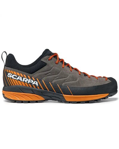 Scarpa Mescalito Men's Approach Shoes, Titanium/Mango