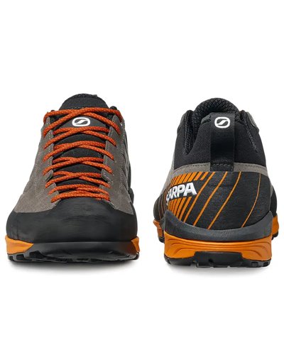 Scarpa Mescalito Men's Approach Shoes, Titanium/Mango