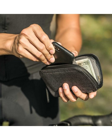Topeak Cycling Wallet 5,5" Porta Smartphone/Oggetti da Bici, Grigio