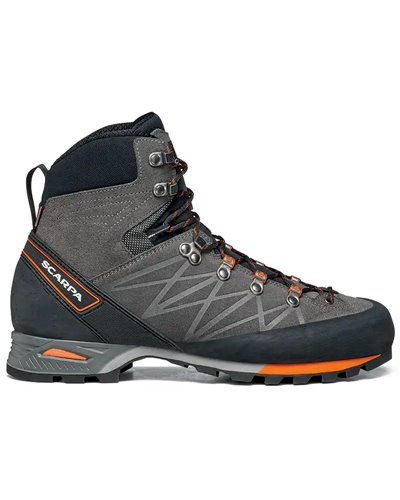 Scarpa Marmolada Pro HD Men's Trekking Boots, Shark/Orange