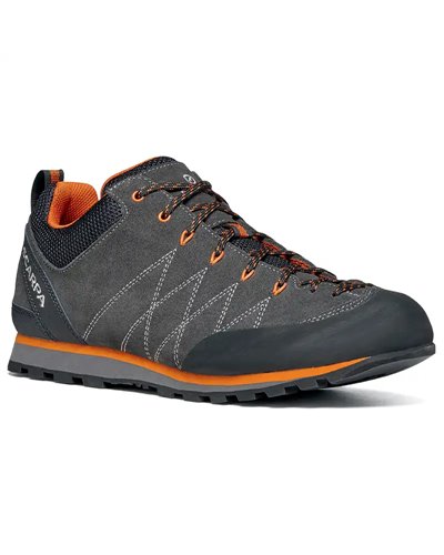 Scarpa Crux Men's Approach Shoes, Shark/Tonic/Gray