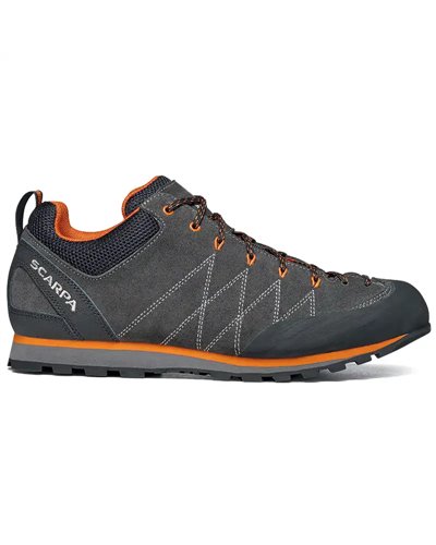 Scarpa Crux Men's Approach Shoes, Shark/Tonic/Gray