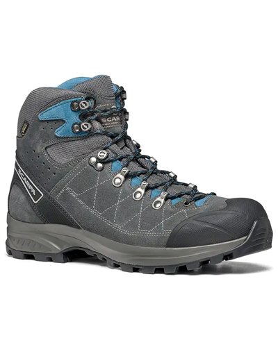 Scarpa Kailash Trek GTX Gore-Tex Scarponi Uomo, Shark Gray/Lake Blue
