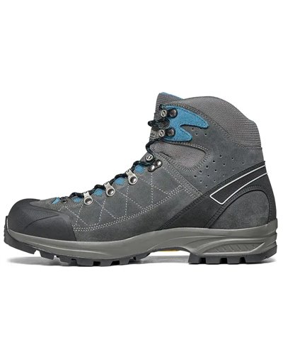 Scarpa Kailash Trek GTX Gore-Tex Scarponi Uomo, Shark Gray/Lake Blue