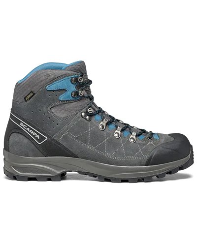 Scarpa Kailash Trek GTX Gore-Tex Scarponi Uomo, Shark Gray/Lake Blue