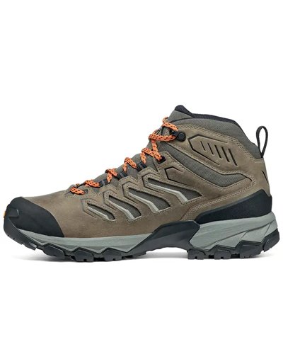 Scarpa Moraine Mid GTX Gore-Tex Scarponi Hiking Uomo, Fossil Brown