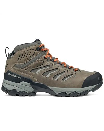 Scarpa Moraine Mid GTX Gore-Tex Scarponi Hiking Uomo, Fossil Brown