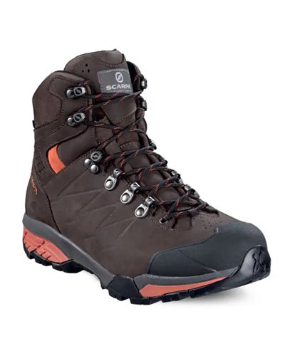Scarpa ZG Pro GTX Gore-Tex Scarponi Uomo, Dark Coffee/Rust