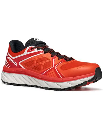 Scarpa Spin Infinity Men's Trail Running Shoes, Spicy Orange/Red Lava