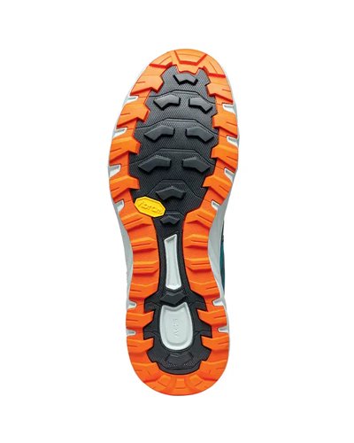 Scarpa Spin Infinity GTX Gore-Tex Scarpe Trail Running Uomo, Lake Blue/Orange