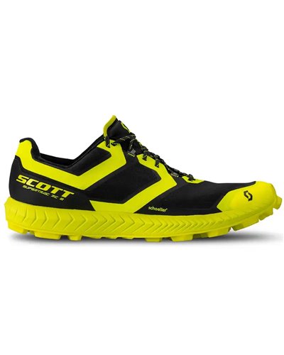 Scott Supertrac RC 2 Men's Trail Running Shoes, Black/Yellow