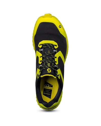 Scott Supertrac RC 2 Men's Trail Running Shoes, Black/Yellow
