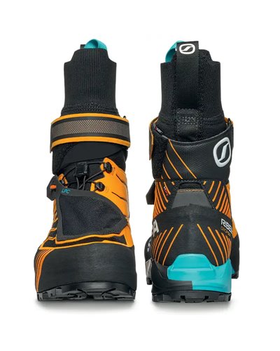 Scarpa Ribelle Tech 3.0 HD Men's Mountaineering Boots, Black/Bright Orange