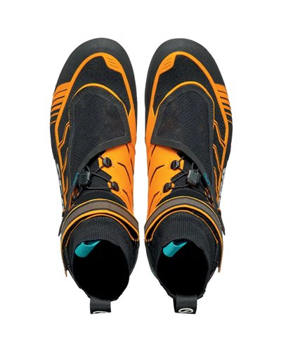 Scarpa Ribelle Tech 3.0 HD Men's Mountaineering Boots, Black/Bright Orange
