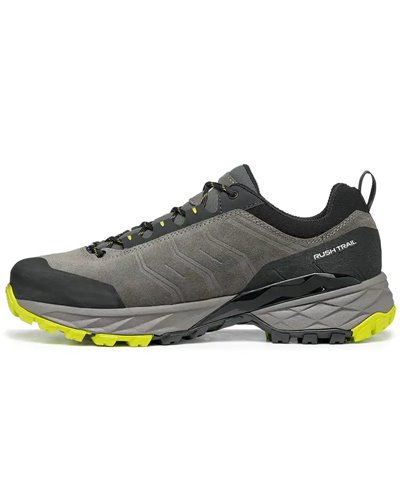 Scarpa Rush Trail GTX Gore-Tex Scarpe Hiking Uomo, Titanium/Lime