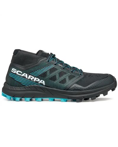 Scarpa Spin ST Men's Trail Running Shoes, Black/Azure