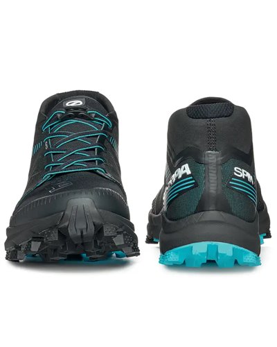 Scarpa Spin ST Scarpe Trail Running Uomo, Black/Azure