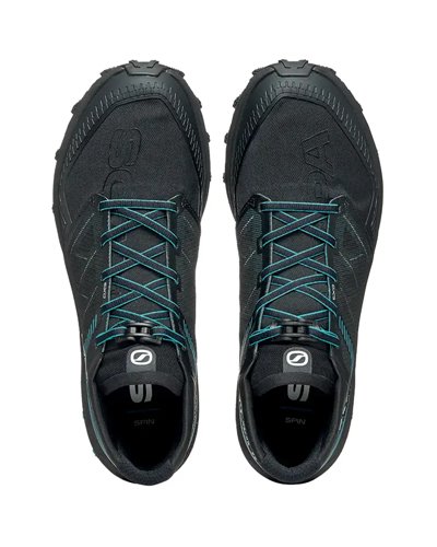 Scarpa Spin ST Men's Trail Running Shoes, Black/Azure