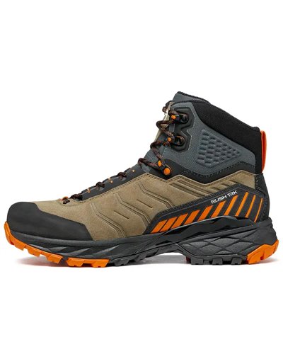 Scarpa Rush TRK GTX Gore-Tex Scarponi Trekking Uomo, Desert/Mango