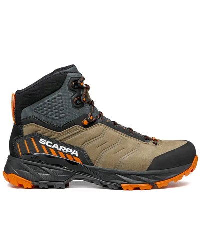 Scarpa Rush TRK GTX Gore-Tex Scarponi Trekking Uomo, Desert/Mango