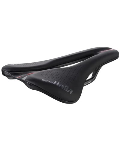 Selle Italia Sella Novus Boost EVO Kit Carbonio Superflow, Nero