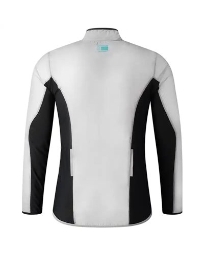 Shimano Beaufort Light Men's Windbreaker Cycling Jacket, White
