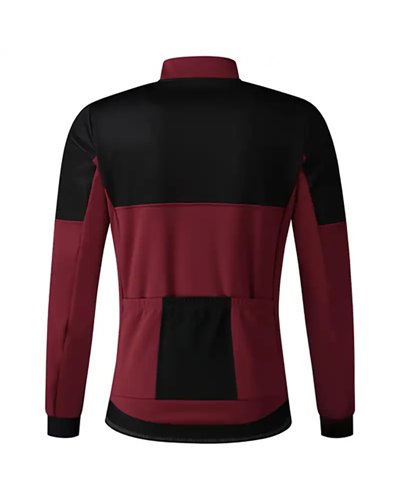 Shimano Beaufort Men's Windproof Cycling Jacket Size M, Spice Red
