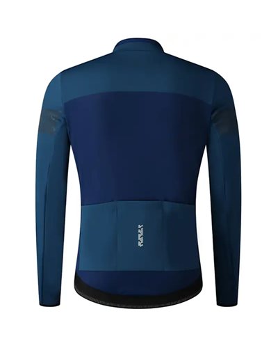 Shimano Beaufort Men's Windproof Cycling Jacket Size M, Deep Ocean