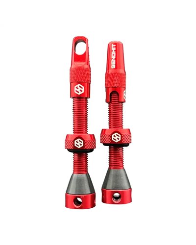 Send-Hit Tubeless Valves 44mm Red