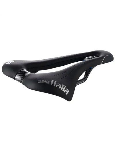 Selle Italia Sella SLR Kit Carbonio Superflow, Nero