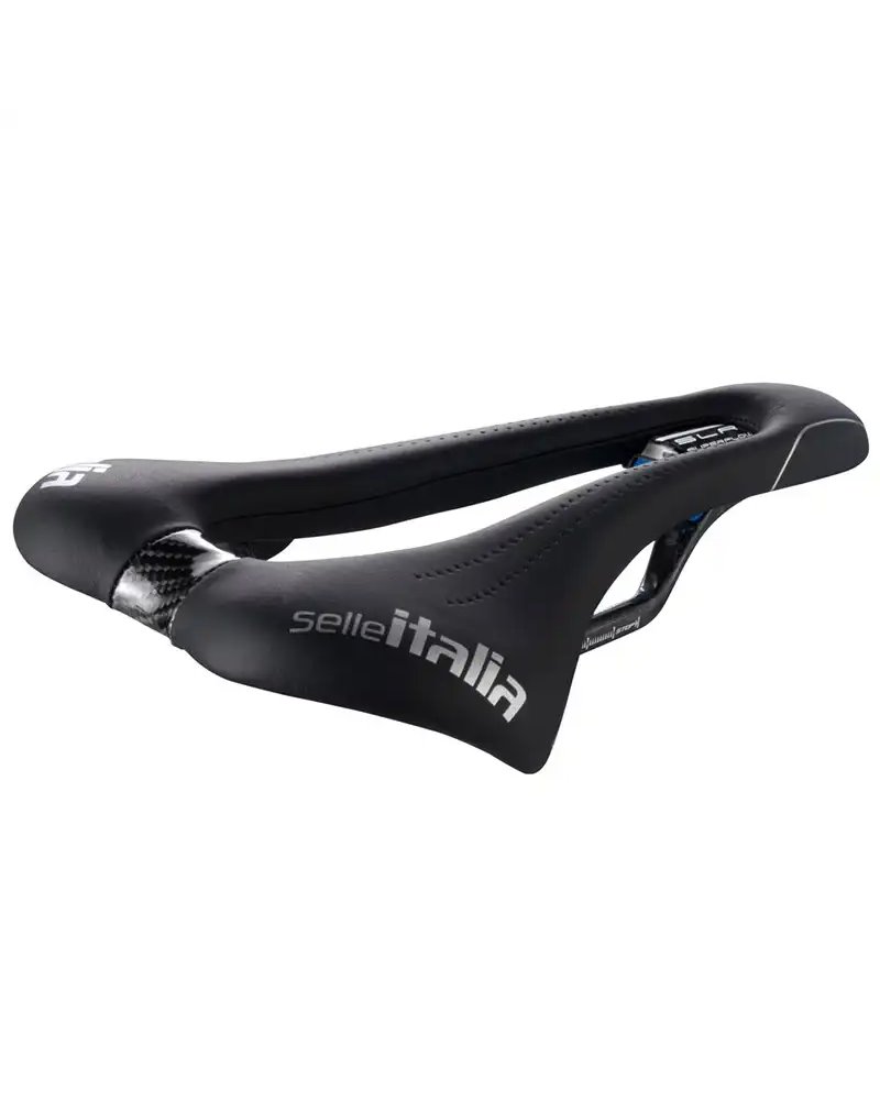 Selle Italia Sella SLR Kit Carbonio Superflow, Nero