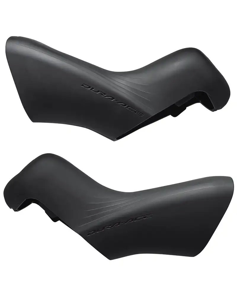 Shimano Copri Comandi ST-R9270 Dura-Ace, Nero (Coppia)