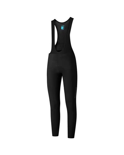 Shimano Element Men's Thermal Cycling Bib Tights, Black