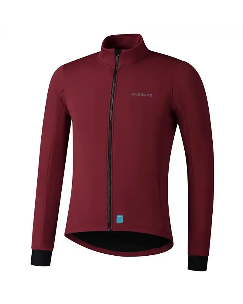 Shimano Element Men's Cycling Jacket, Spice Red