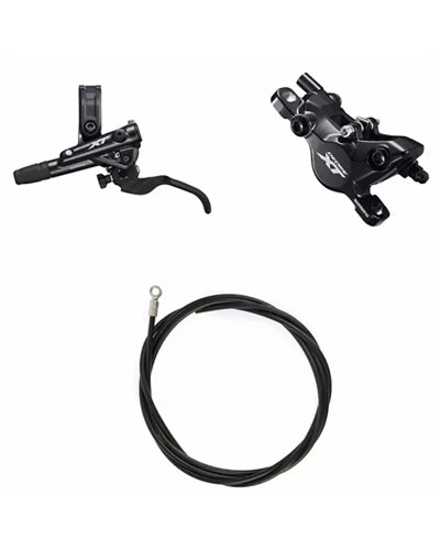 Shimano Deore XT Kit Freno Disco Idraulico Anteriore Sinistro BL-M8100 + BR-M8100JT + Tubo 1000mm