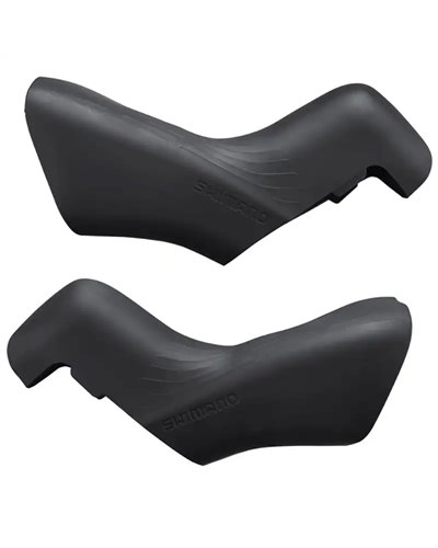Shimano Copri Comandi ST-R7100 105, Nero (Coppia)