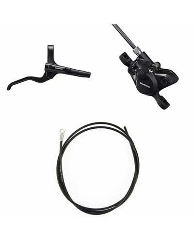 Shimano Kit Freno Disco Idraulico Posteriore Destro BL-MT201 Altus + BR-MT200 + Tubo 1700mm