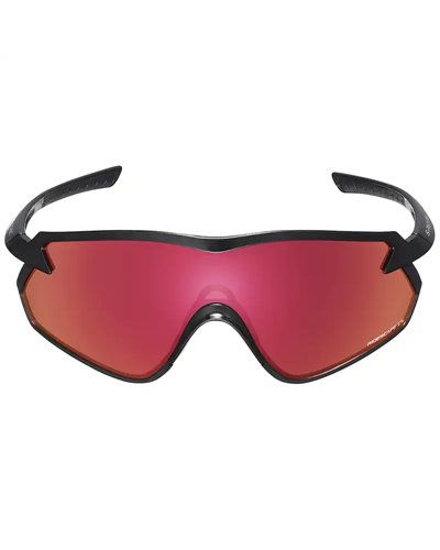 Shimano S-Phyre X CE-SPHX1-ES Cycling Glasses, Metallic Black + Ridescape Ex Sunny CL (N0) Spare Lens